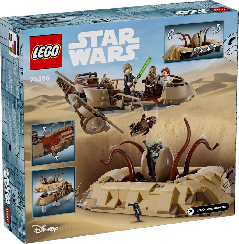 Desert Skiff og Sarlacc Pit