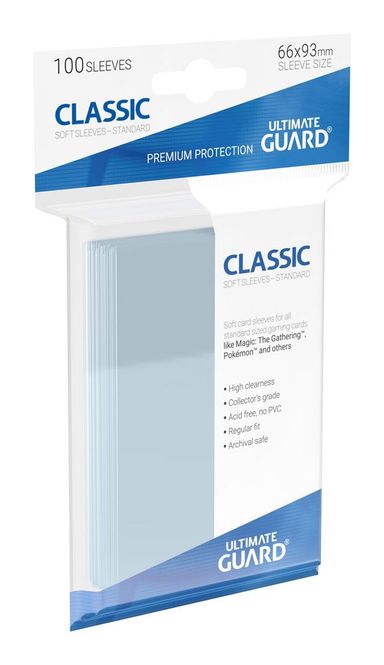Hovedbilde Ultimate Guard Classic Sleeves Standard Size ...