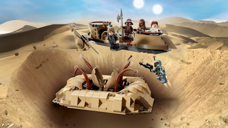 Desert Skiff og Sarlacc Pit