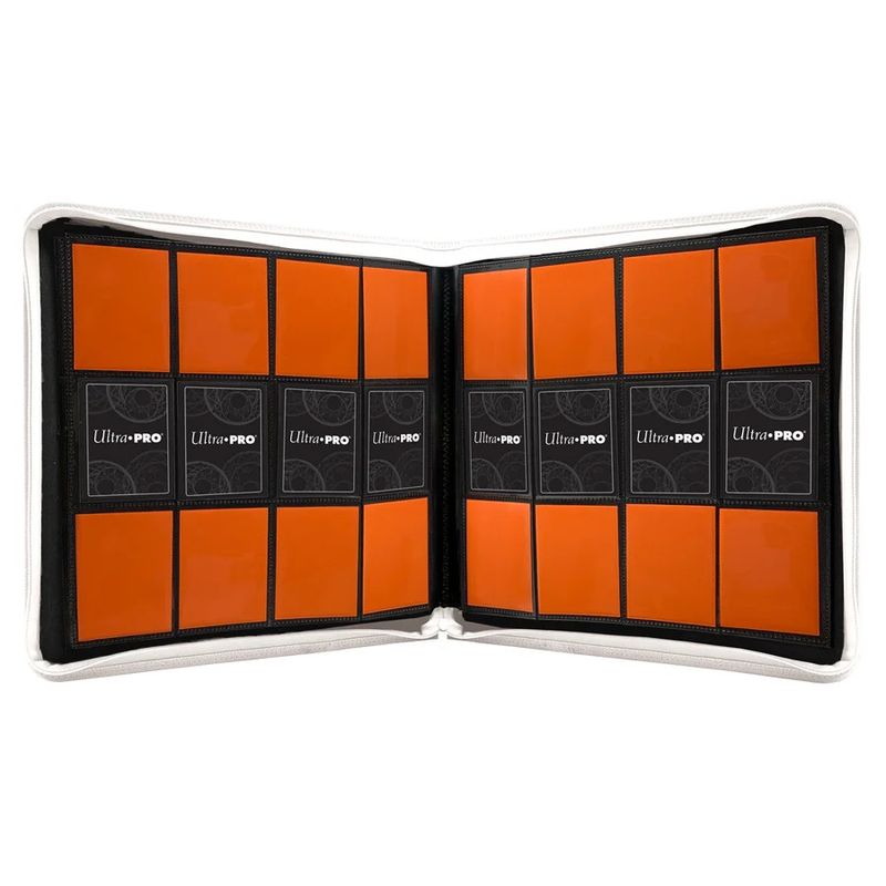 Vivid 12-Pocket Zippered Pro-Binder Portfolio (Flere Farger)